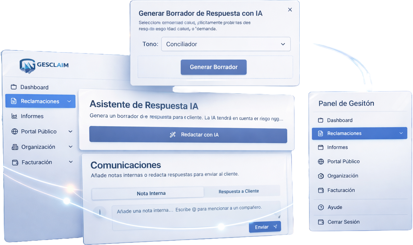 GesClaim AI Inteligencia Artificial